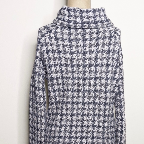 Madewell Houndstooth Turtleneck Sweater XS - Picture 6 of 7